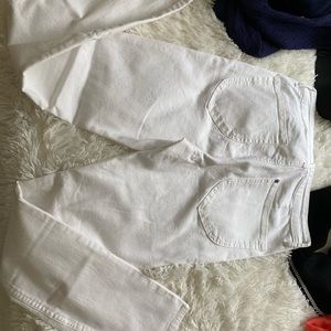 White jeans